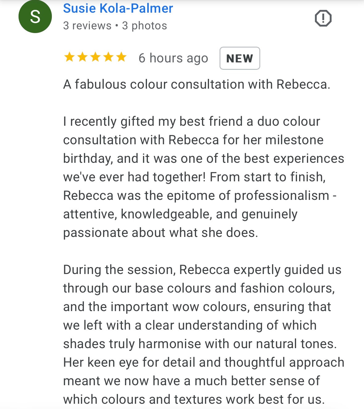 1-2-1 Personal Colour Analysis & Makeup