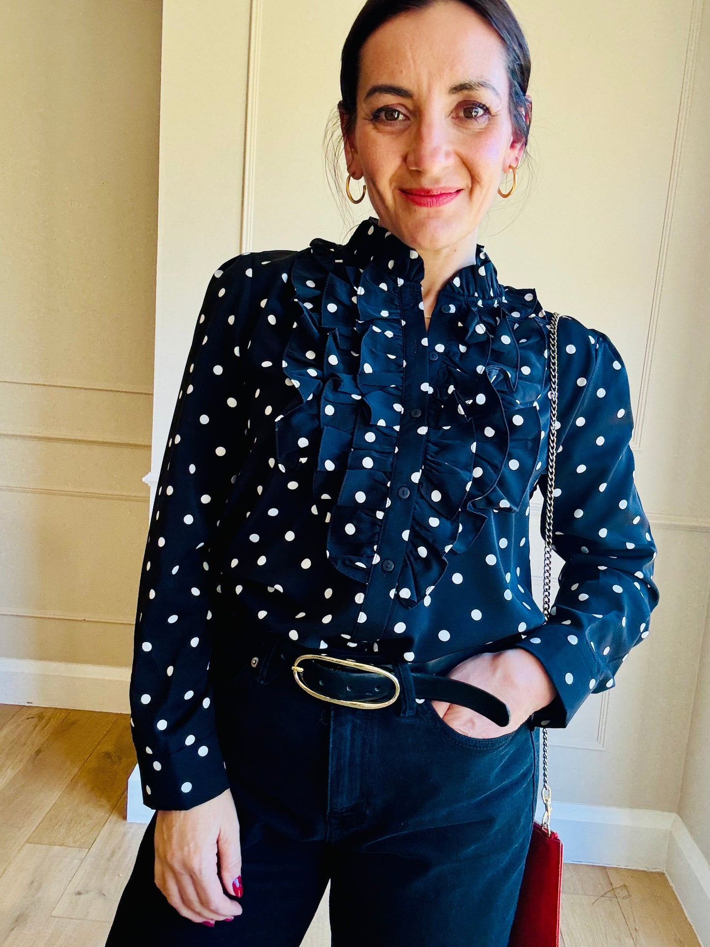 Polka Dot Blouse
