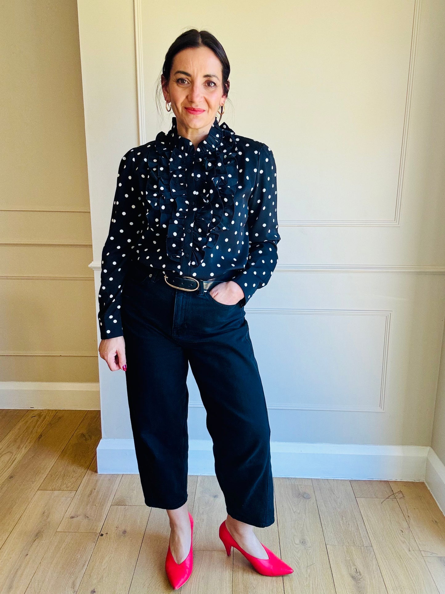 Polka Dot Blouse