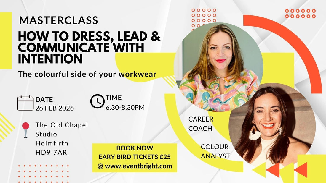 Colour Analysis Leeds, Hull & Bradford | Masterclass