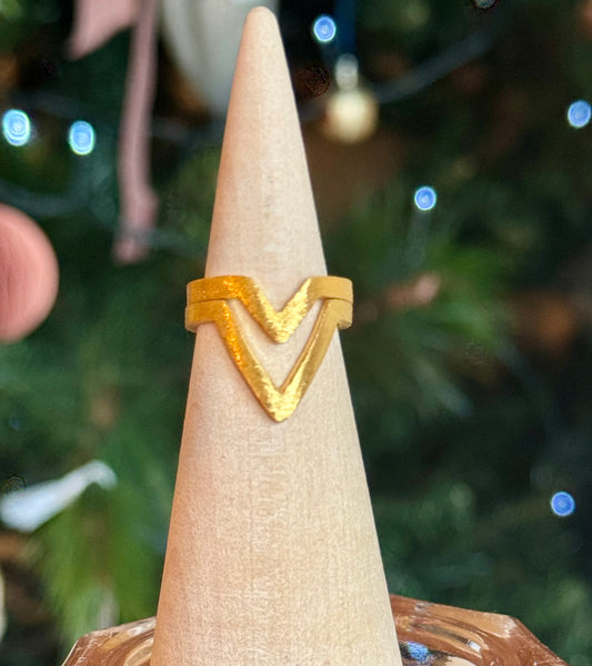 Handmade Wishbone Ring