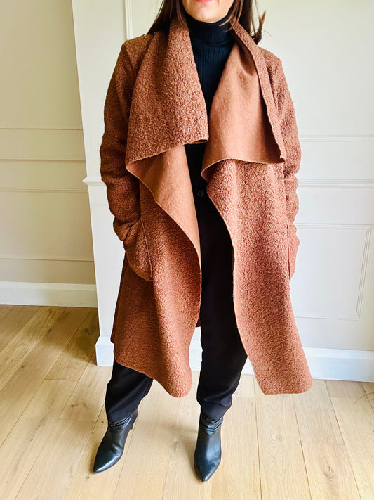 Ginger Waterfall Coat