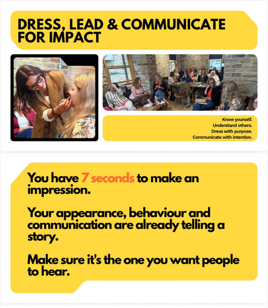 Dress, Lead & Communicate for Impact™ Workplace Masterclass