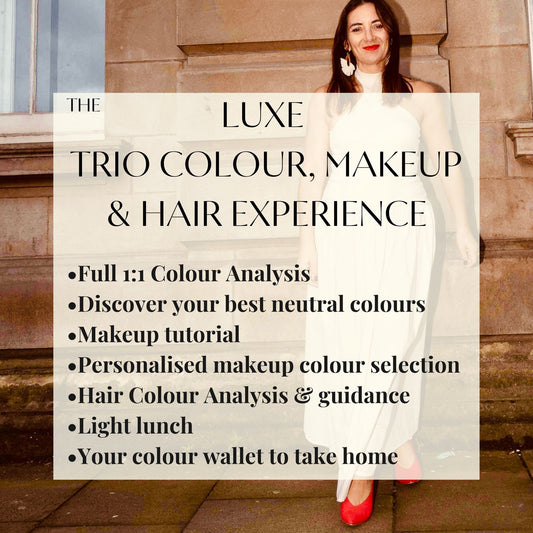Luxe Trio Colour, Makeup & Hair Day (price for 3 people)