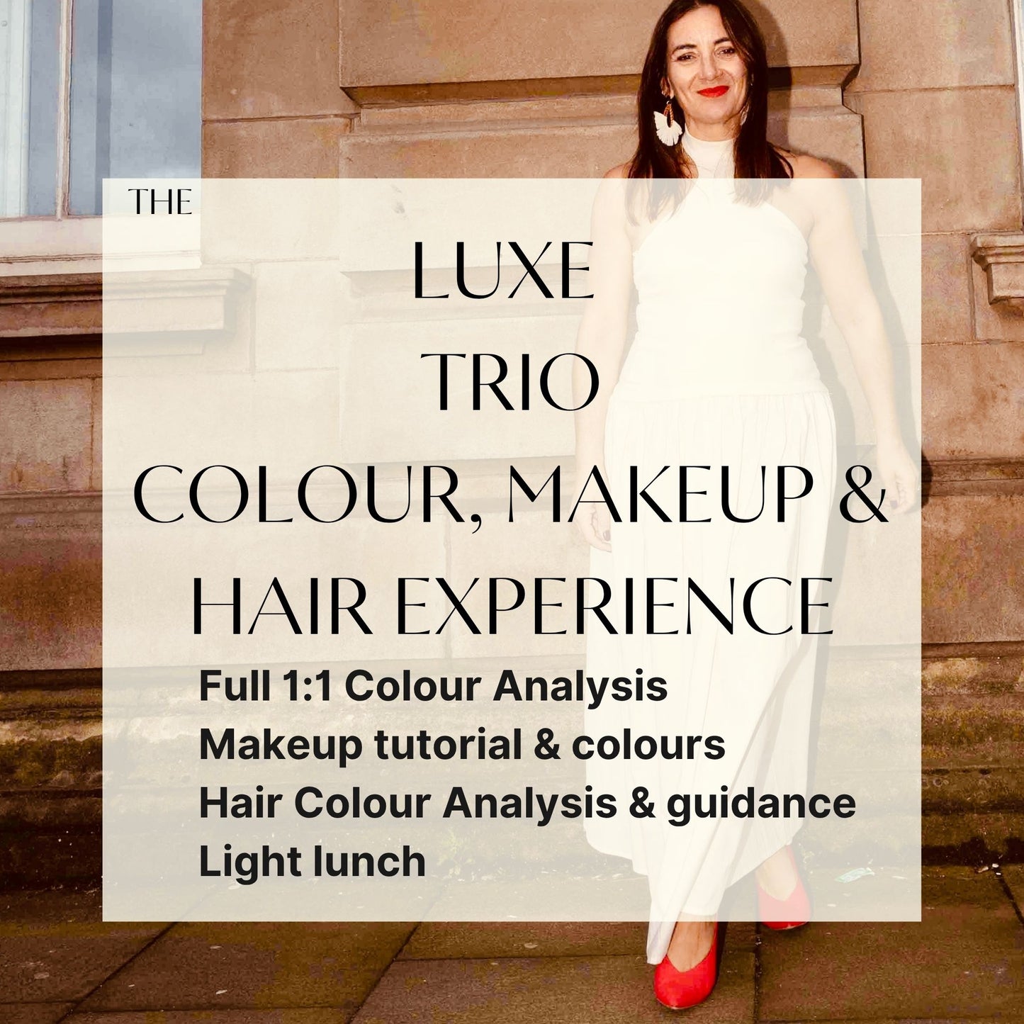 Luxe Trio Colour, Makeup & Hair Day (price for 3 people)
